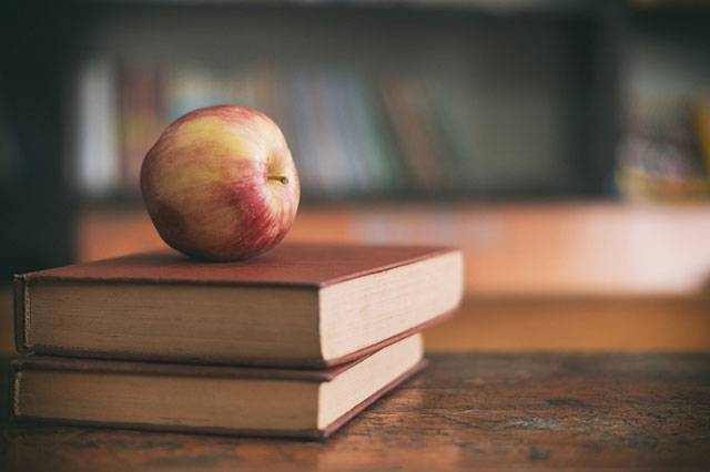 stack of books