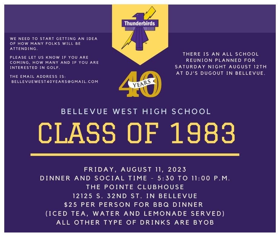 You are currently viewing Bellevue High School Class of 1983